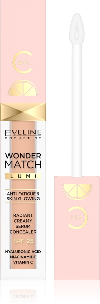 Eveline Cosmetics Wonder Match Lumi Brightening Concealer SPF 25 Farbton 20 Nude 6,8 ml