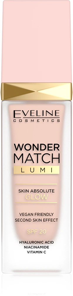 Eveline Cosmetics Wonder Match Lumi moisturizing make-up with smoothing effect SPF 20 Farbton 05 Light Neutral 30 ml