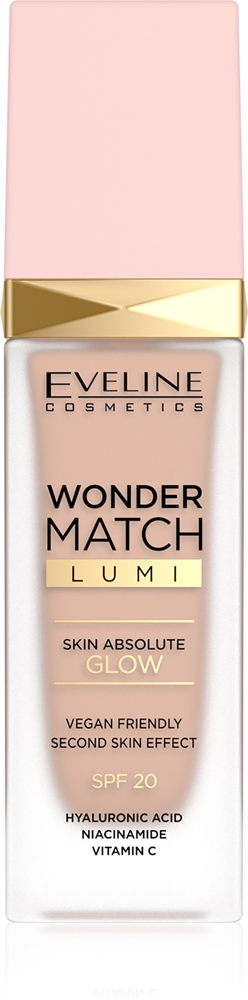 Eveline Cosmetics Wonder Match Lumi moisturizing make-up with smoothing effect SPF 20 Farbton 15 Natural Neutral 30 ml