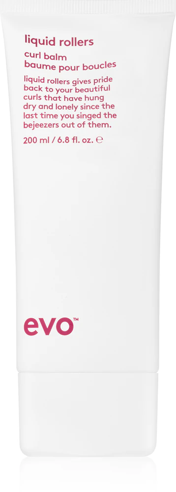 EVO Curl Liquid Rollers cream for curly hair for natural fixation