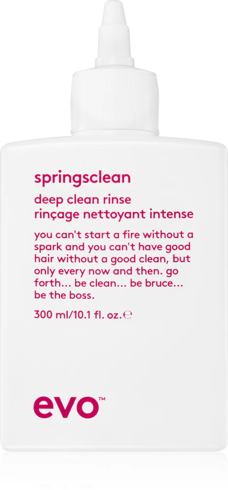 EVO Curl Springsclean deep cleansing shampoo for wavy and curly hair