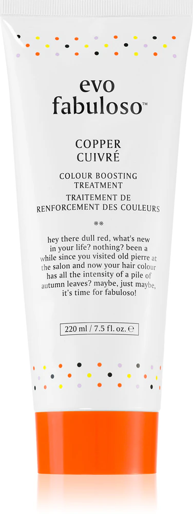 EVO Fabuloso Colour Boosting Treatment Conditioner for a brighter hair colour