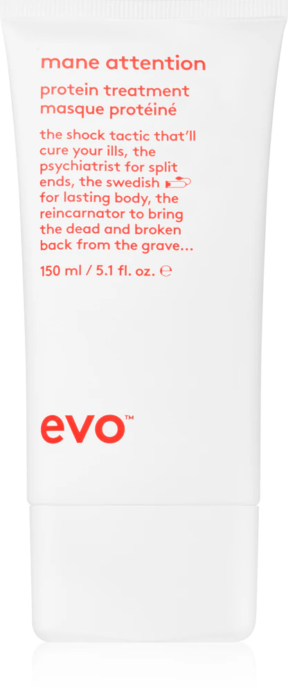 EVO Repair Mane Attention deep moisturizing mask for damaged and colored hair