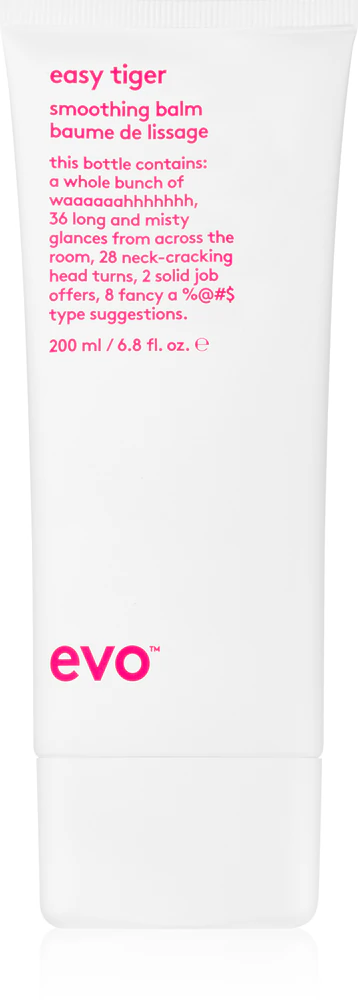 EVO Smooth Easy Tiger smoothing balm for unyielding and damaged hair