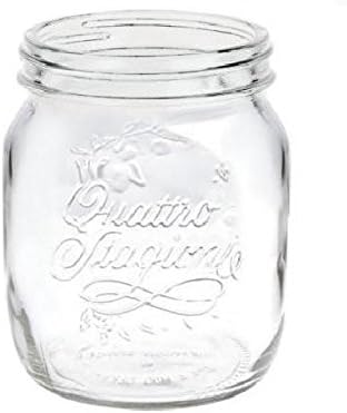 Quattro Stagioni Rocco Bormioli 4 Seasons Jar gr 700 transparent