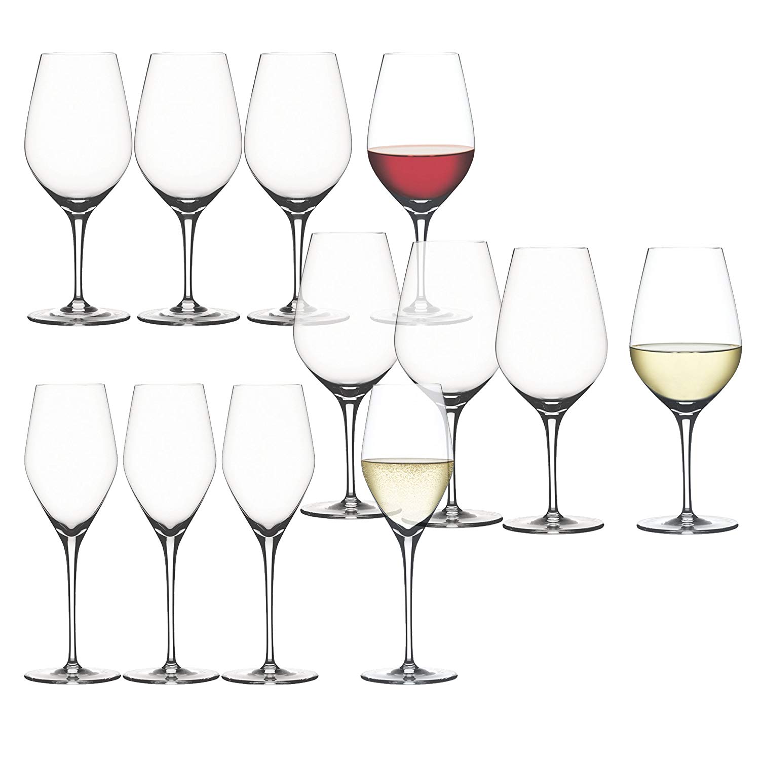 Spiegelau & Nachtmann Spiegelau Authentic Character Of This Glasses Bonus Pack, Set Of 12