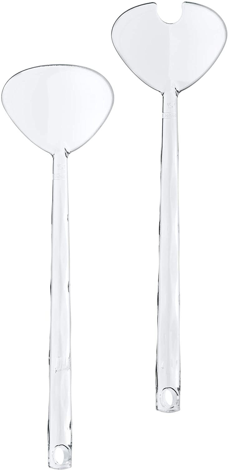 Koziol Crystal Salad Servers, Transparent