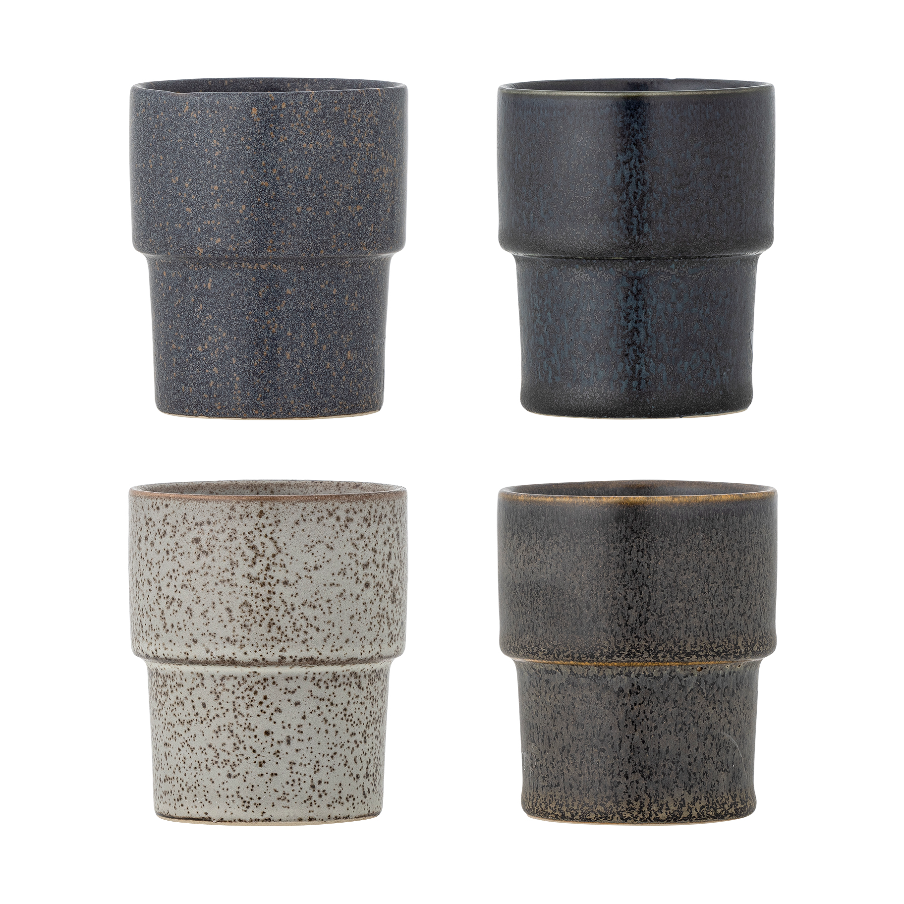 Bloomingville Ewan Mug 4-piece set, Brown