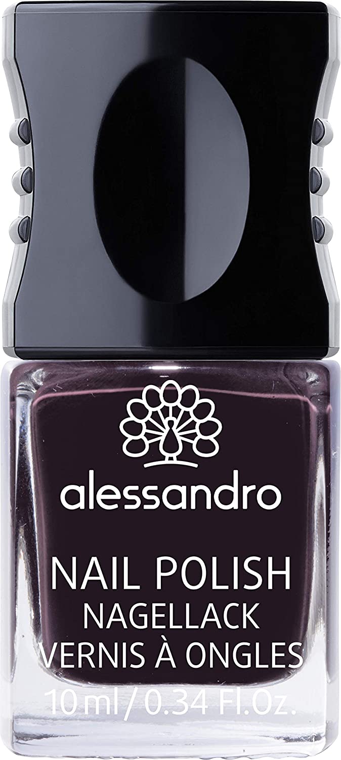alessandro Nail Polish 83 Black Cherry 10ml, ‎black