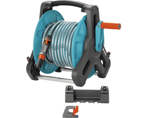 Exclusive wall-mounted hose reel GARDENA Classic 50 with 25m hose 1/2"