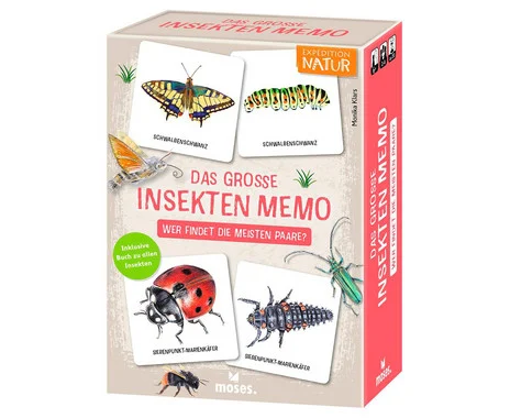 Moses Expedition Nature – The Great Insect Memo 465g