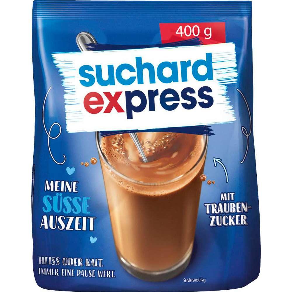 Suchard Express cocoa, with glucose