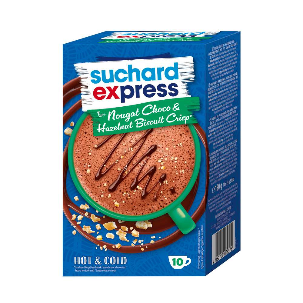 Express Nougat Choco & Hazelnut Buscuit Crisp