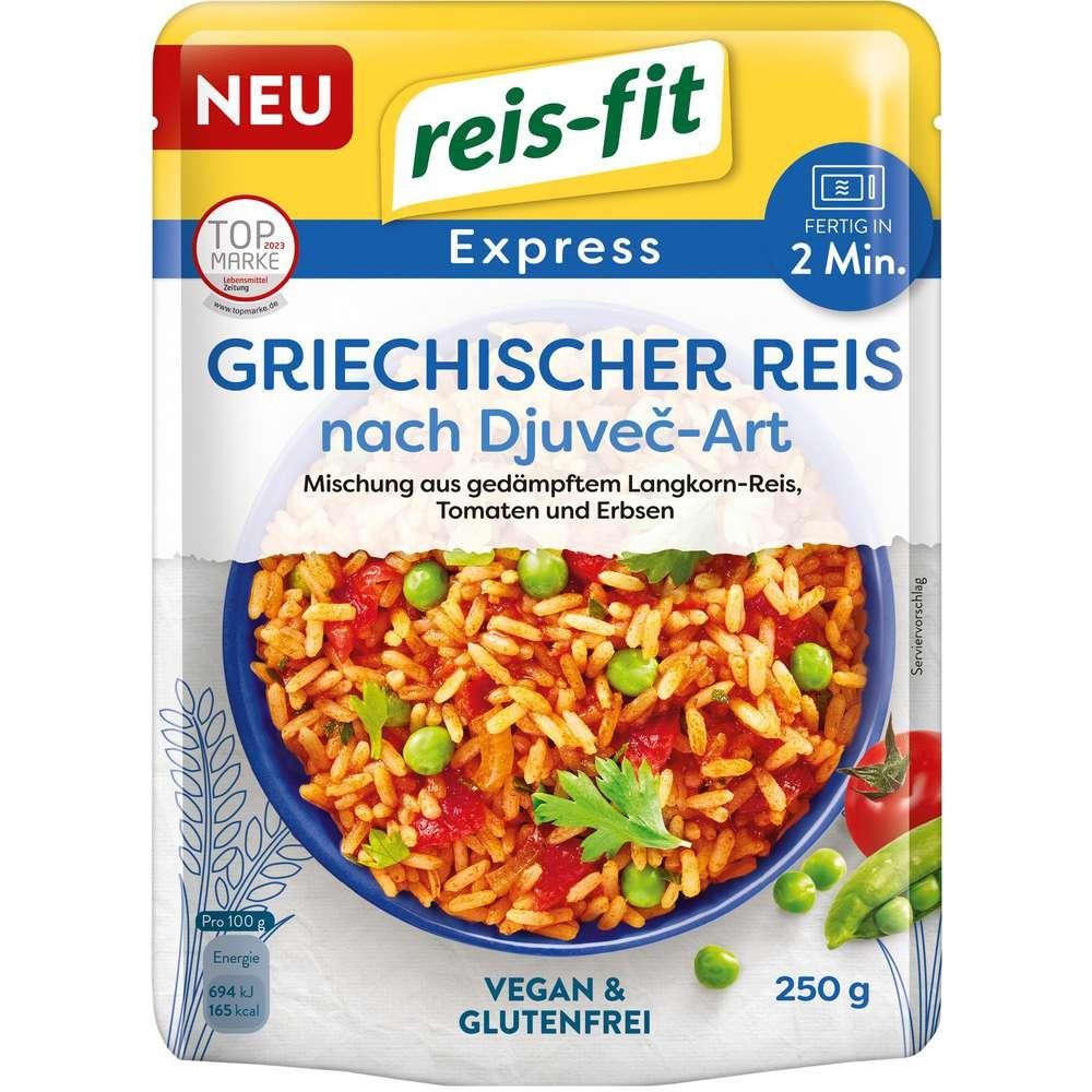 Reis-Fit Express rice, Greek