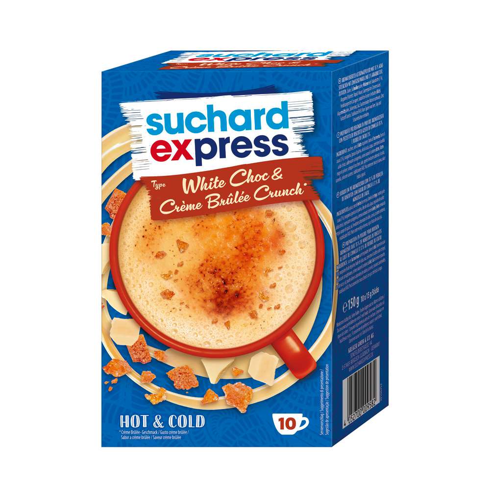 Express White Choc & Crème Brûlée Crunch