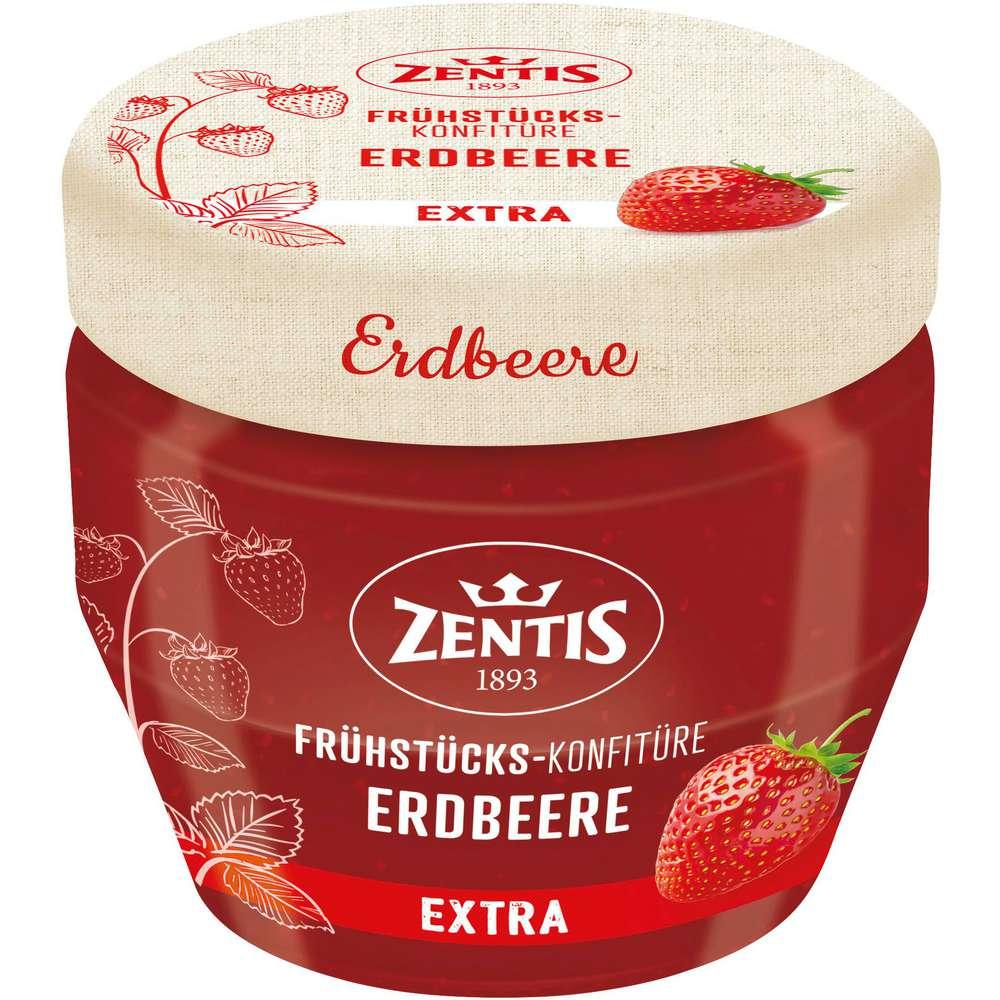 Zentis Extra strawberry, breakfast jam