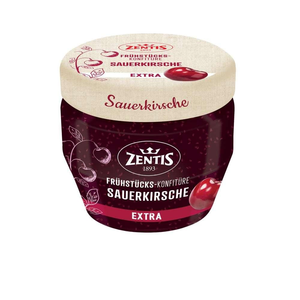 Zentis Extra sour cherry, breakfast jam