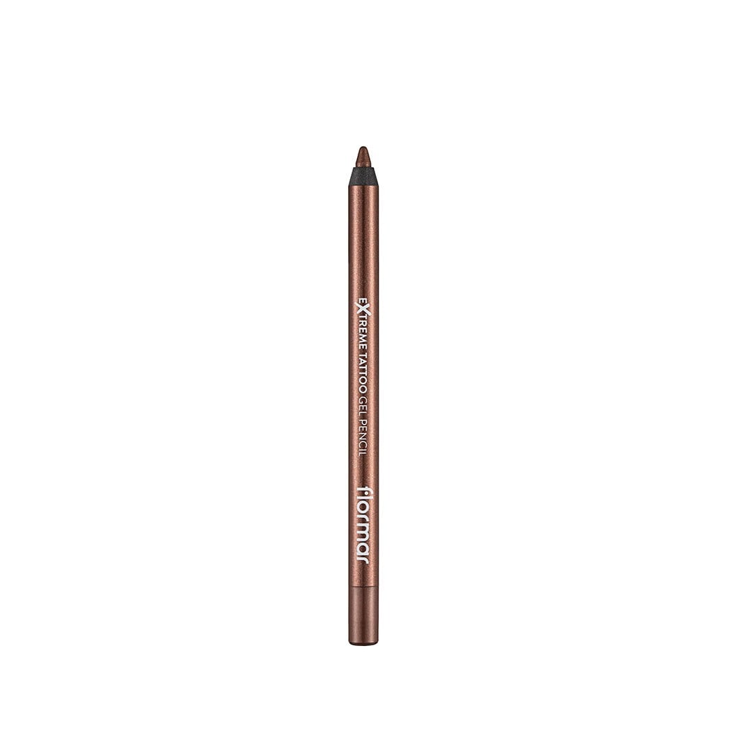 Flormar Extreme Tattoo Gel, Glitzy Brown