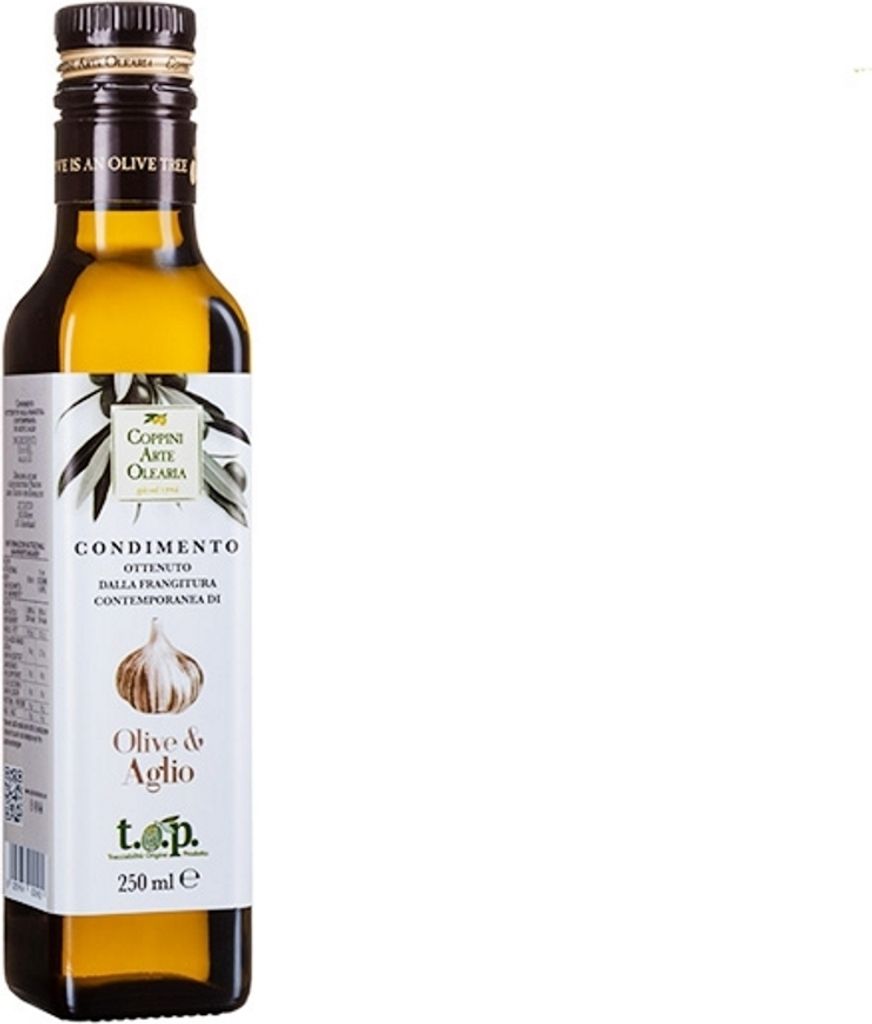 Extra virgin olive oil with garlic 250 ml - Coppini Arte Olearia