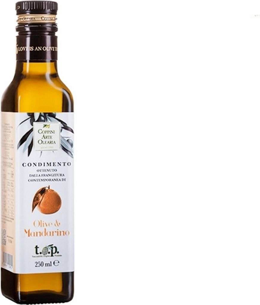 Extra virgin olive oil with mandarin orange, 250 ml - Coppini Arte Olearia