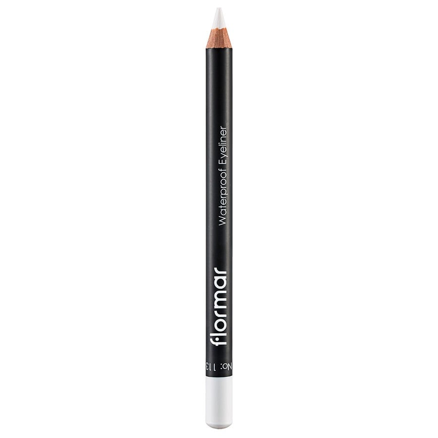 Flormar Waterproof Eyeliner, No. 113 - Pure White