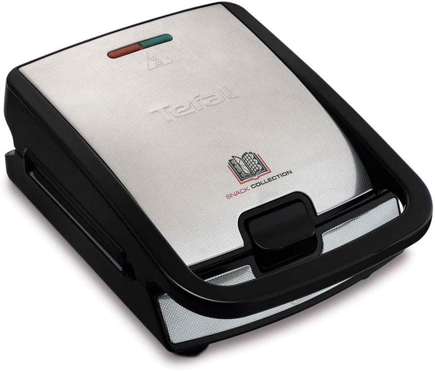 Tefal Gaufrier Sandwich Snack Collection Inox 700W SW857D12