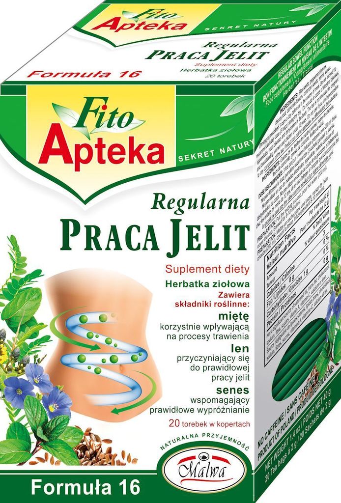 F16 Normal Intestinal Tea 20*2g MALWA 40g