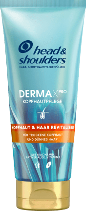 head&shoulders Derma x Conditioner Per Scalp & Hair Revitalizer, 200 ml