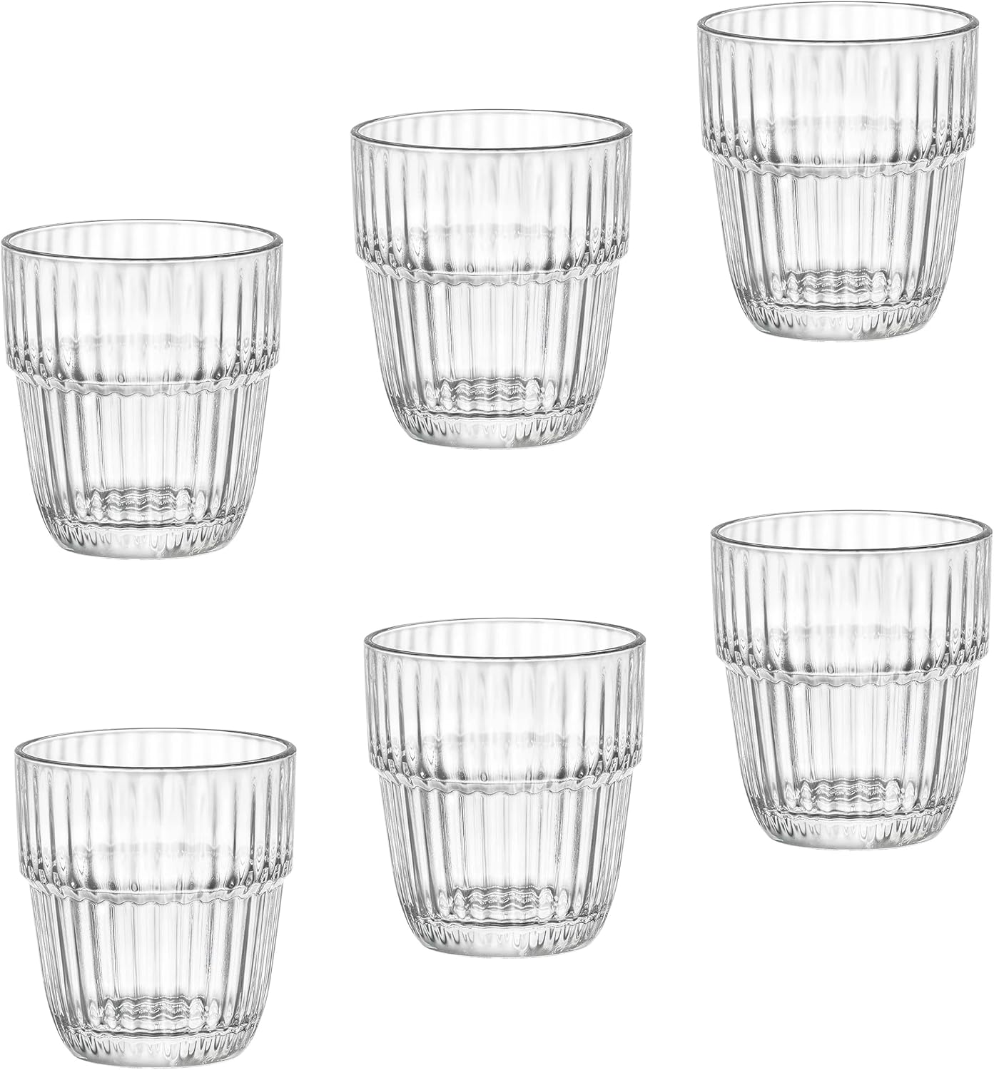 Bormioli Rocco Barshine Glass Box of 6 Glasses 30cl