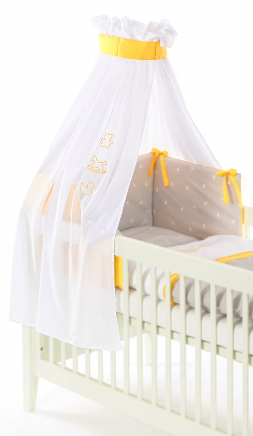 Traeumeland Träumeland TT13204 Canopy rocking horse, 20% cotton. 80% polyester, 160 x 300 cm orange