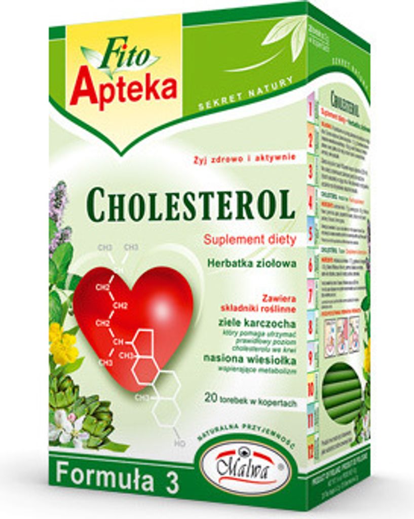 F3 cholesterol tea 20*2g MALWA 40g