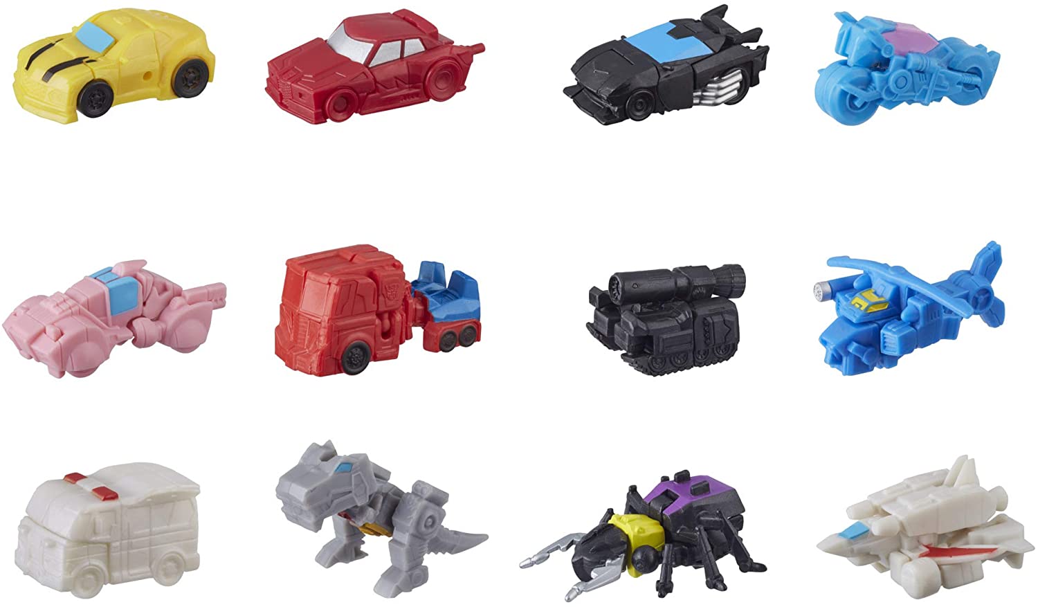 Transformers Toys Cyberverse Tiny Turbo Changers Series 3 Surprise Bag Acti