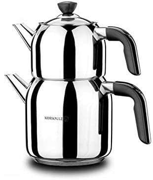 Korkmaz A079 Kappa Mega Tea Pot Set Caydanlik Takimi Teapot Set