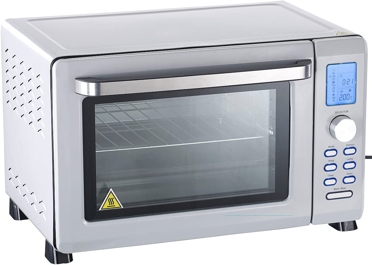 ROSENSTEIN & SOHNE Rosenstein & Söhne Beistell BO-2038 Digital Mini Oven with Automatic Menus and Convection 38 L