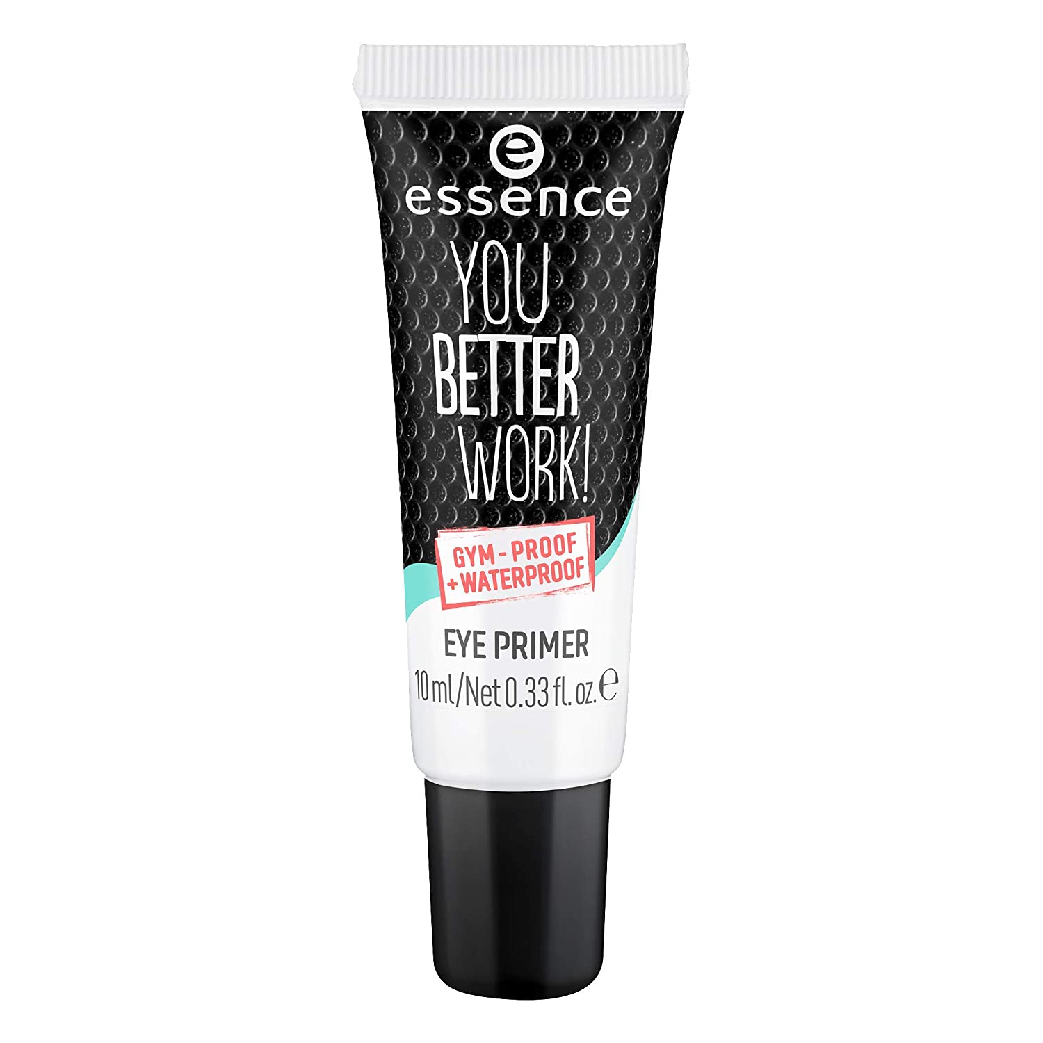 essence cosmetics essence you better work! Eye primer, eyebrows, gym, waterproof, transparent, primer, long-lasting, fixing, colour-intensive, vegan, waterproof, nano particle free (10 ml)