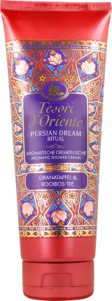 Tesori d'Oriente Cremedusche Persian Dream, pomegranate & Rooibos tea, 250 ml