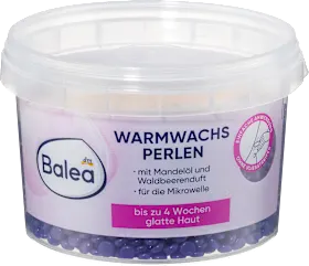 Warm wax beads almond oil & wild berry scent, 250 g