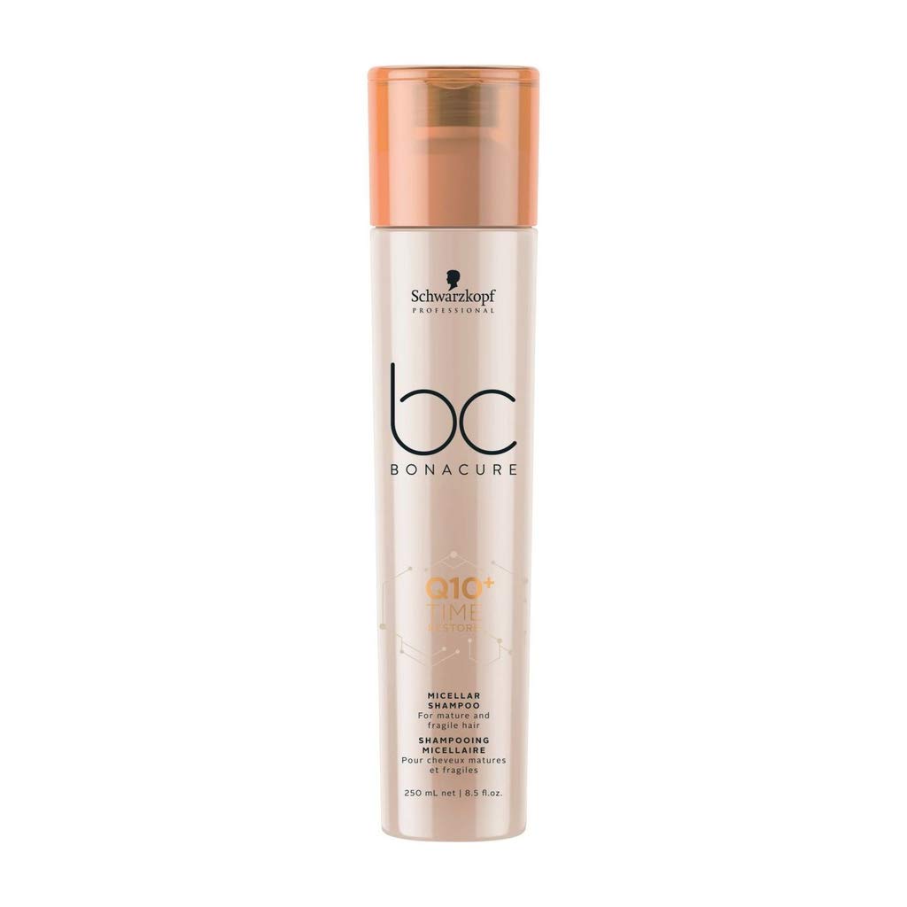 Schwarzkopf Professional professional Schwarzkopf BC Bonacure Q10 Time Restore Shampoo 250 ml Cleans & Strengthens Mature Hair Time Restore Micellar Shampoo