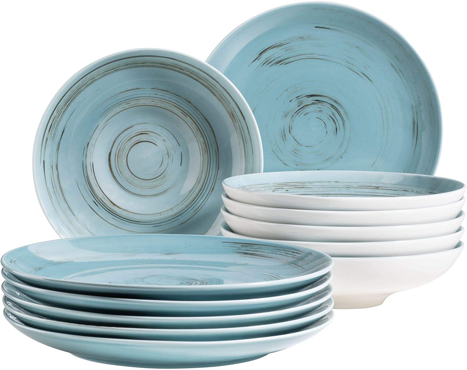 Maser Mäser Derby 931608 Premium Dinner Service For 6 People