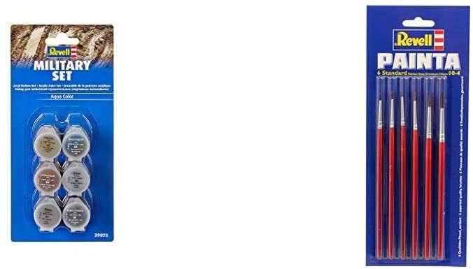 Revell 39075 8 Model Building Paint Set, Combat forces