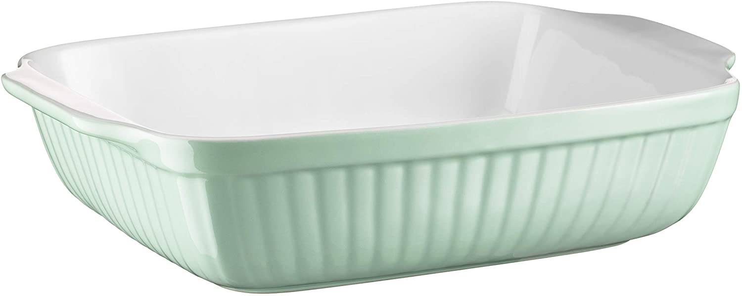 Maser Mäser Kitchen Time Ceramic Oven Dish, Grey