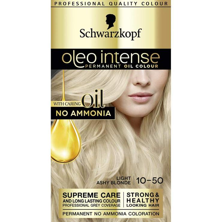 Schwarzkopf Oleo Intense 10-50 Ash Blonde, 500 ml