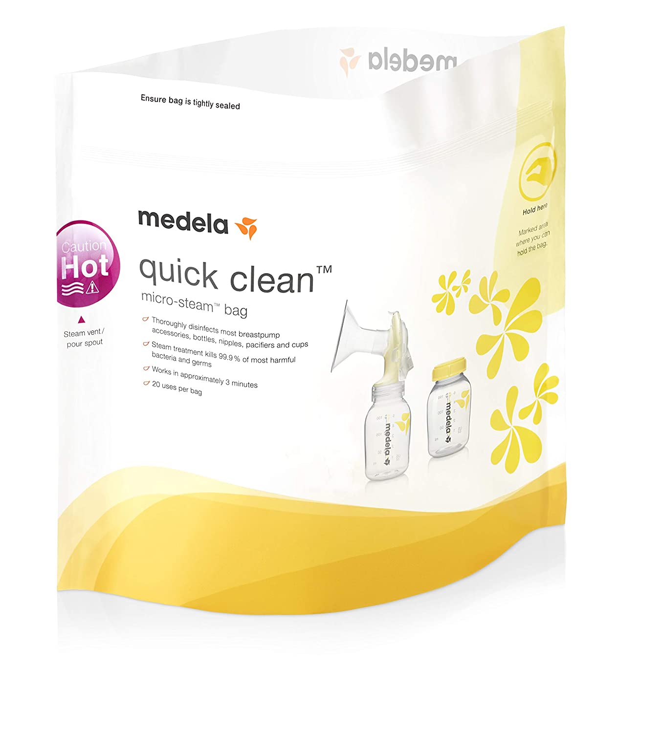 Medela Quick Clean Microwave Bags (Pack of 5)