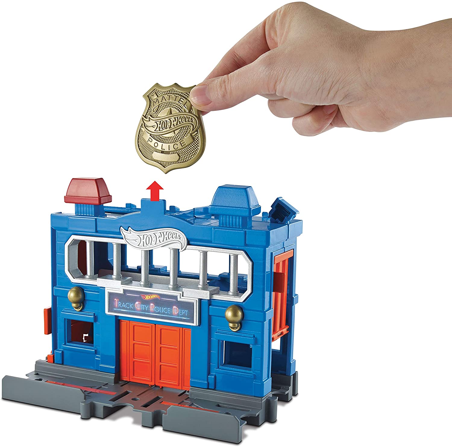 Hot Wheels, Frh33, City Prison Breakout Set, Police Play Set, Including 1 T