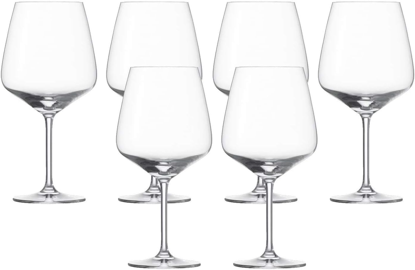 Schott Zwiesel Taste Burgundy Cup Glass, 6 Pieces (Pack of 1), 6
