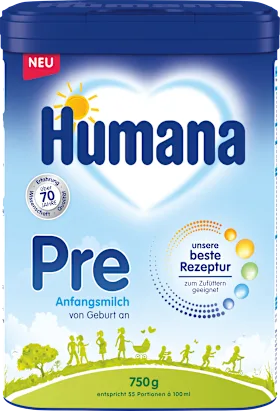 Humana Initial milk Pre, 750 g
