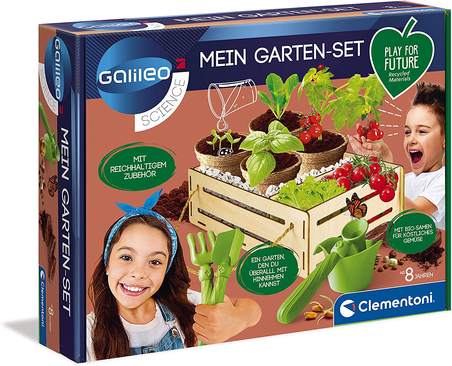Clementoni 59207 Galileo Play For Future My Garden Set