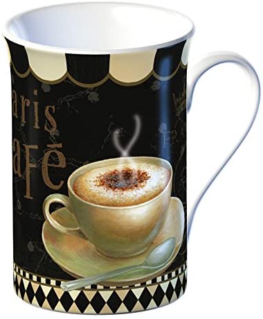 Creative Tops Paris Cafe Fine Bone China Mug in A Gift Box
