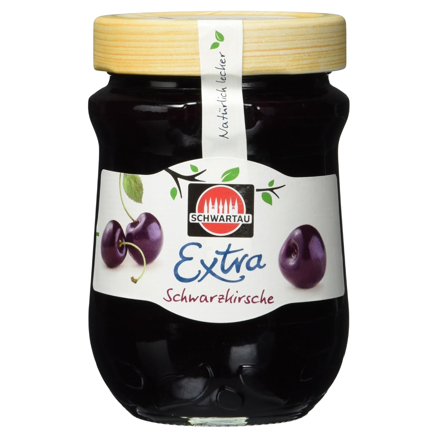 Schwartau Extra Jam Black Cherry 12oz