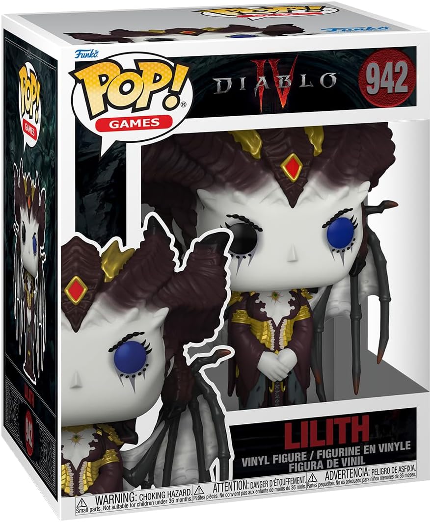 Funko Pop! Super: Diablo 4 - Lilith - Vinyl Collectible Figure - Gift Idea - Official Merchandise - Toys For Children and Adults - Video Games Fans - Model Figure For Collectors and Display